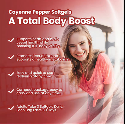 CayenneX ™ Cayenne Paper Capsules